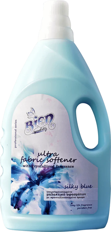 Ultra Fabric Softener Silky blue 4 ltr