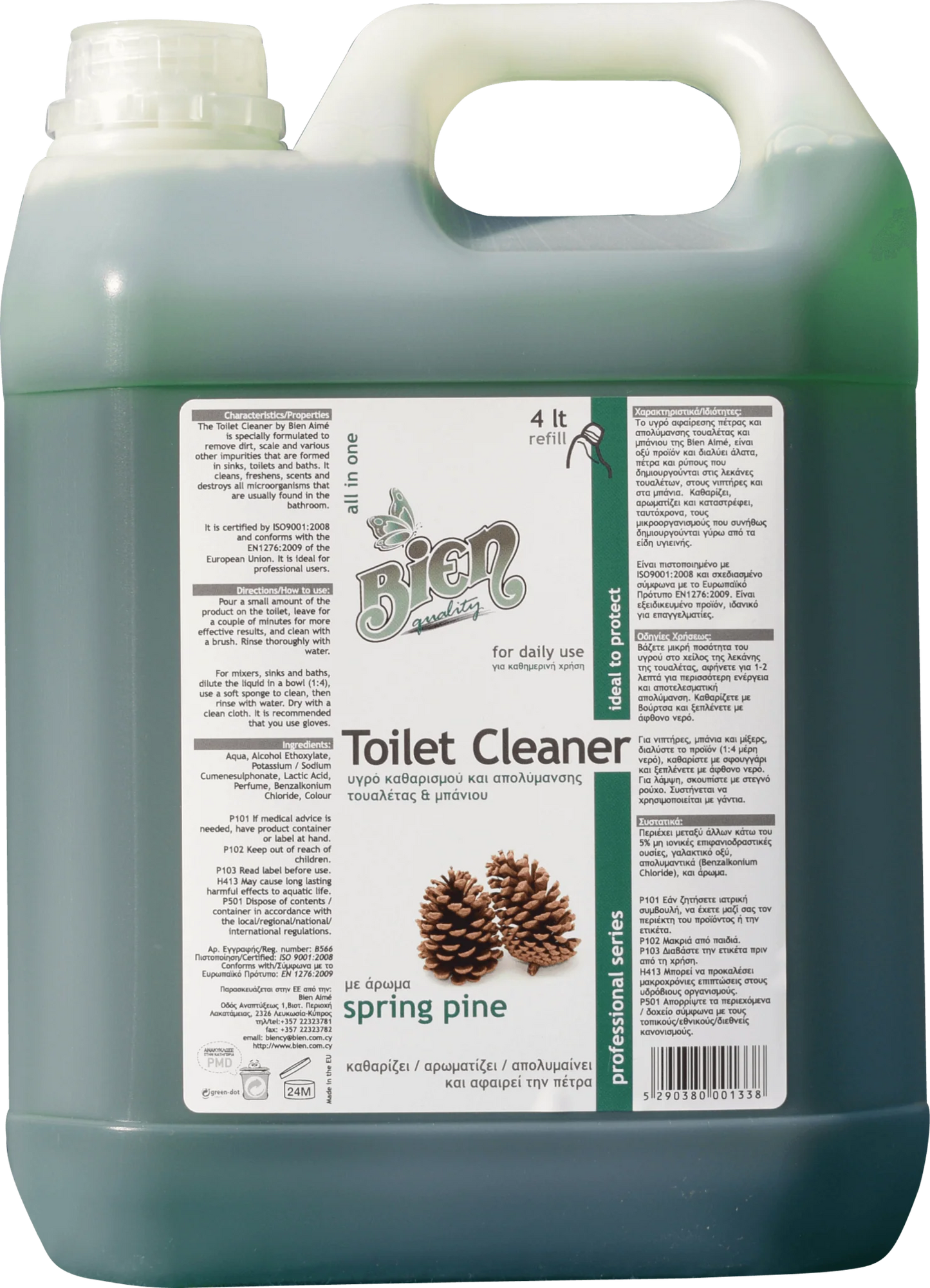 Toilet cleaner Spring pine 4 ltr