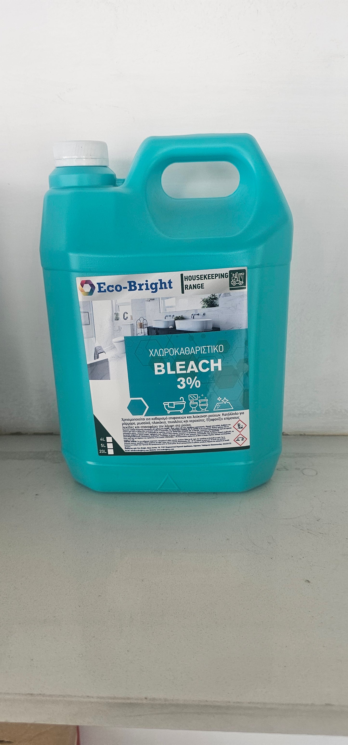 Bleach 3% (chlorine) 4L