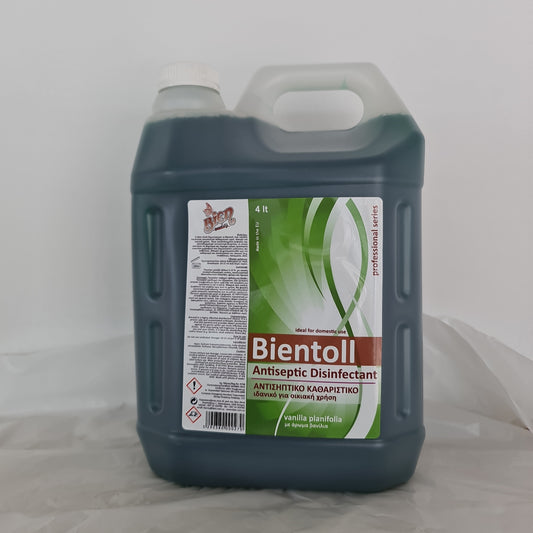 Антисептическое концентрированное дезинфицирующее средство Bientoll Vanilla Planifolia 4 л.