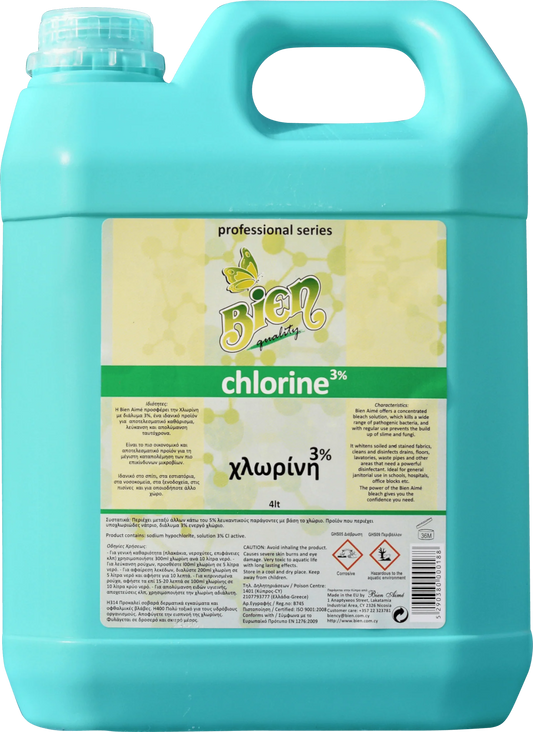 Chlorine 3% 4 ltr