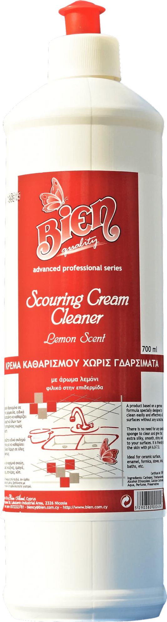 Scouring Cream Cleaner Lemon Scent 700 ml