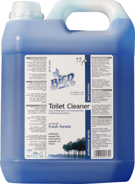 Toilet cleaner Fresh forest 4 ltr