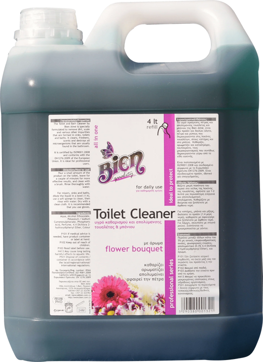 Toilet cleaner Flower bouquet 4 ltr