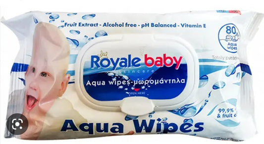 Aqua baby wapes water 80 pcs